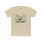 Tennis A-List Crew Tee — Retro Tennis Ball & Racket Graphic