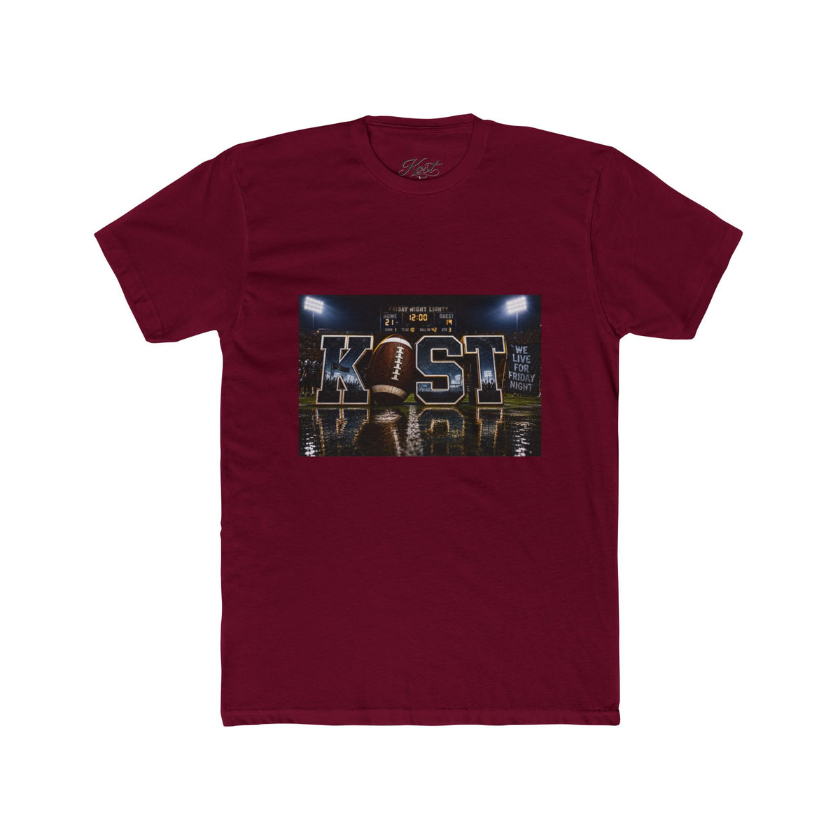 KST Stadium Football Graphic Tee - Varsity Game Night Shirt
