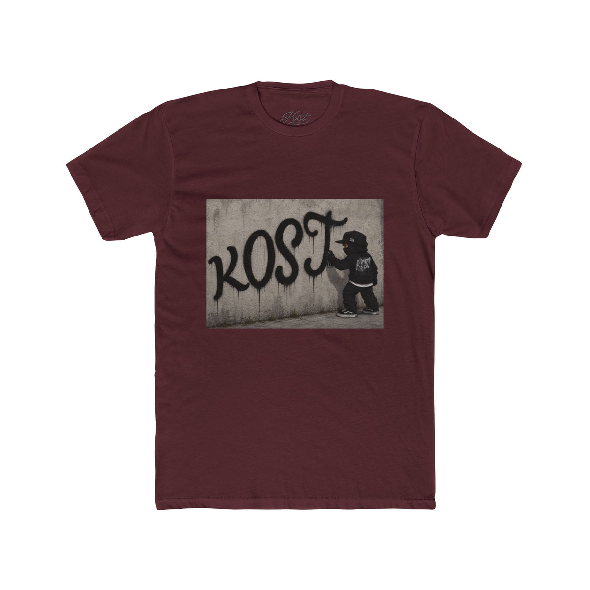 Graffiti Kid 'KOST' Tee — Urban Street Photo Graphic T-Shirt
