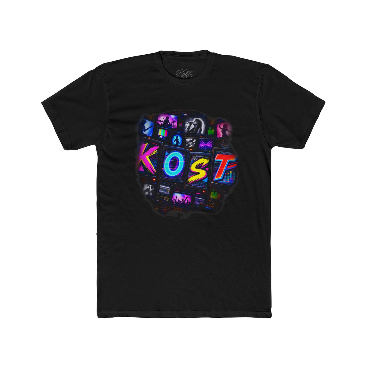 KOSTI Colorful Abstract Graphic T-Shirt