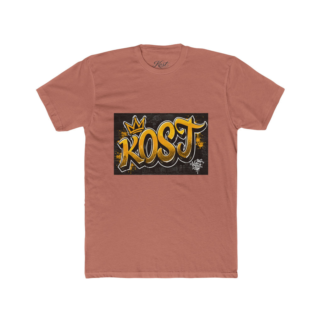 KOST Graffiti Logo Tee — Streetwear Urban Crown Graphic T-Shirt