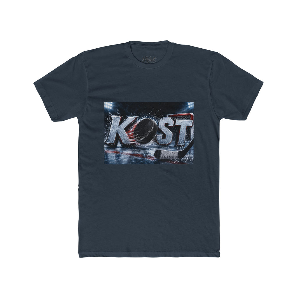 KOST Distressed Retro Logo Tee — Vintage Skate/Streetwear Graphic T-Shirt