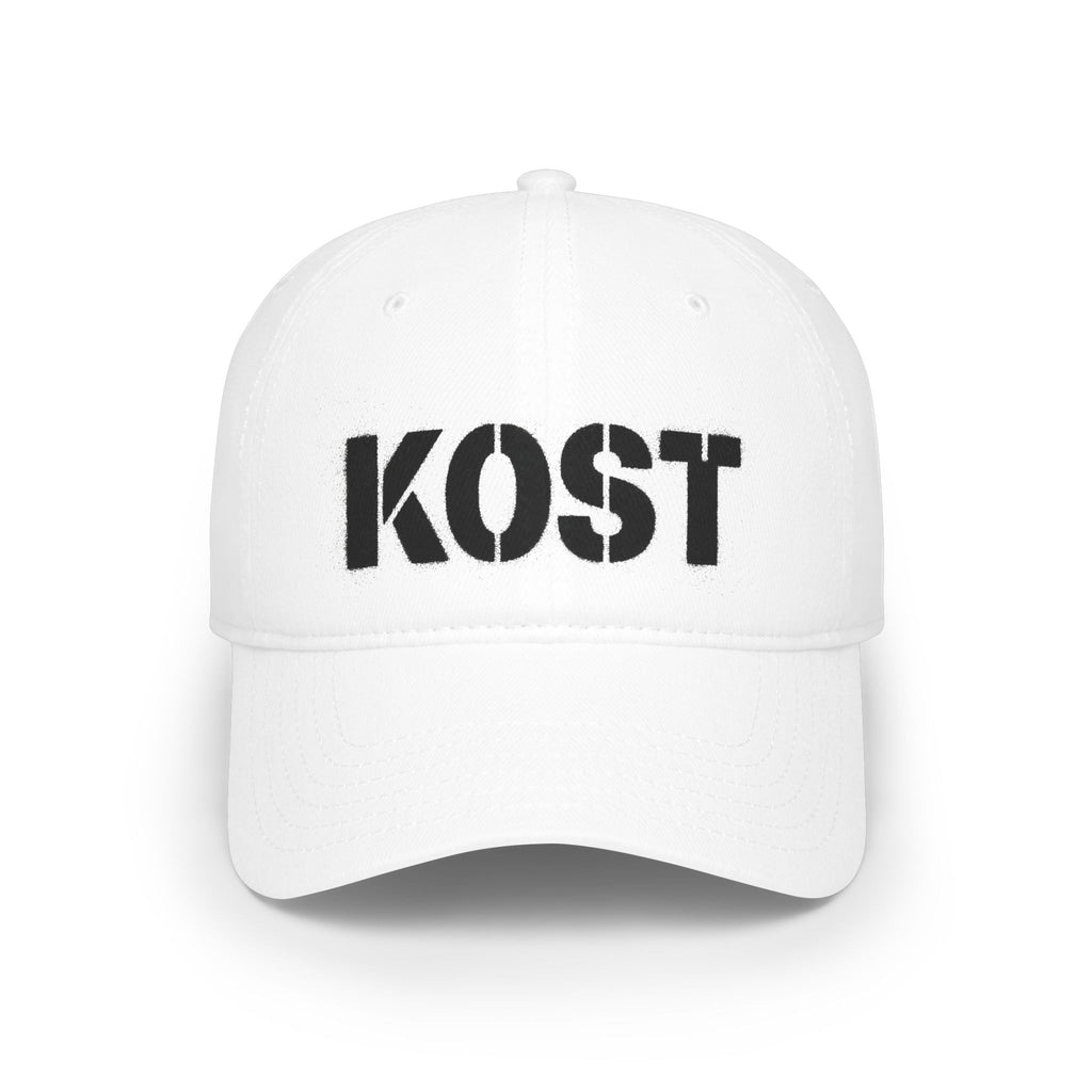 KOST Red Low Profile Baseball Cap