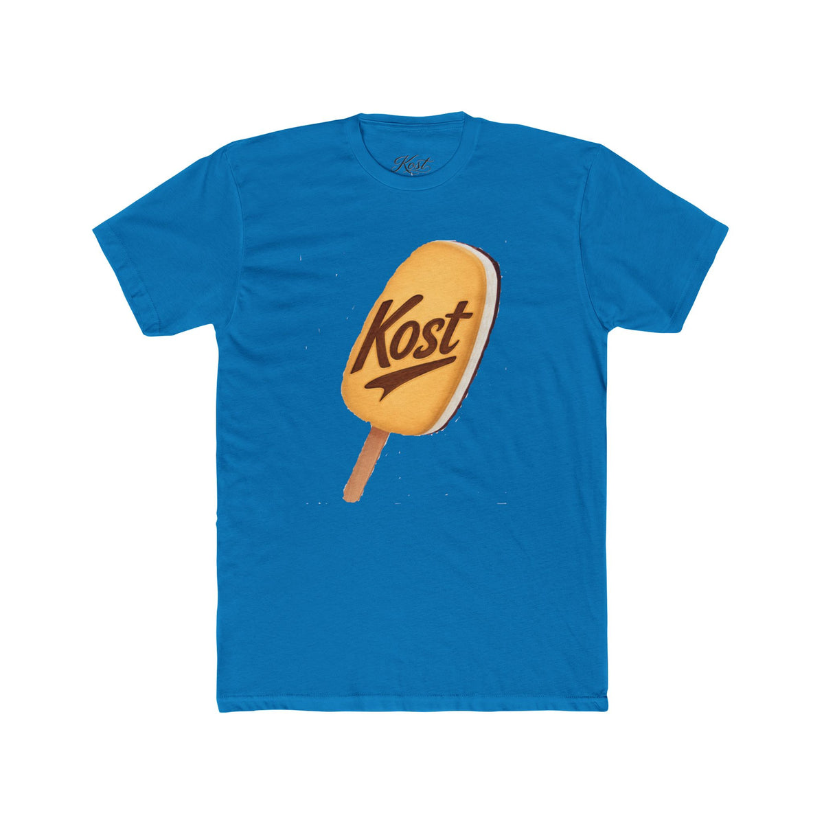 Ice Pop Logo Tee — "Kost" Retro Popsicle Graphic T-Shirt