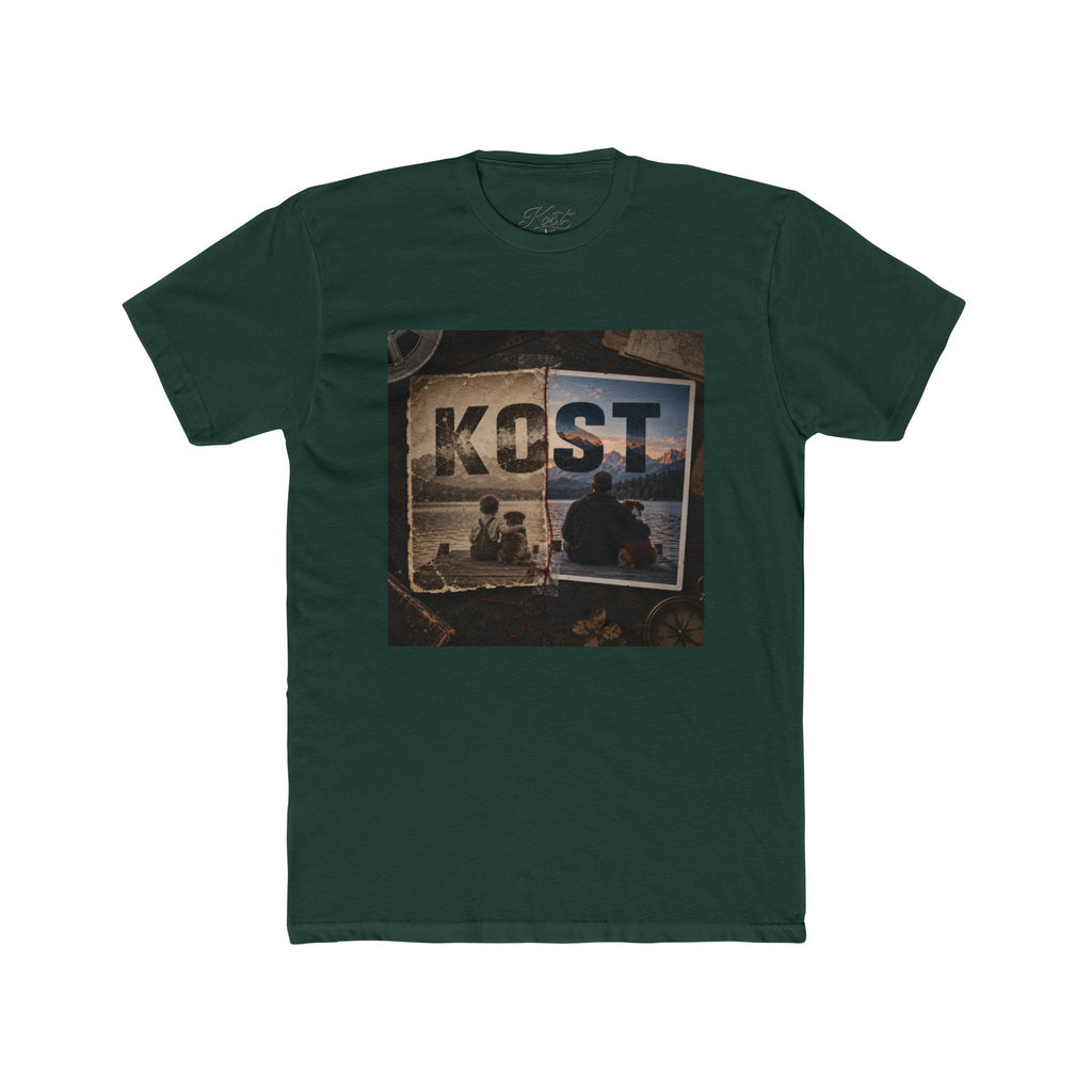 KOST Vintage Collage Tee — Retro Roadtrip Graphic T-Shirt