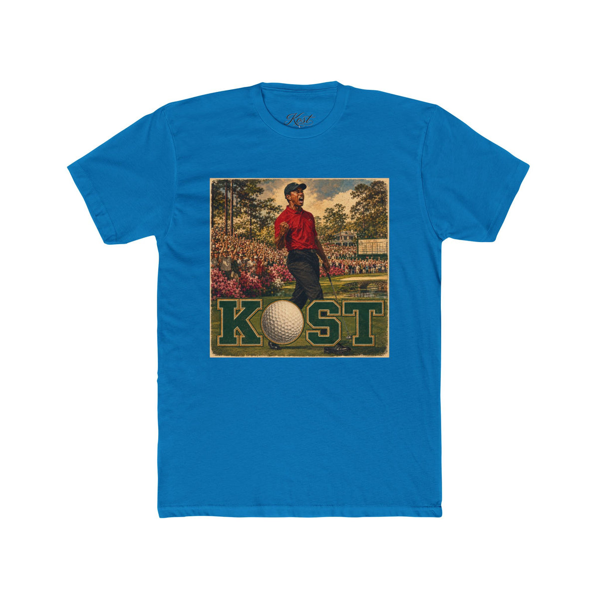 Golf Vintage Poster T-Shirt — KOST Retro Golfer Graphic Tee