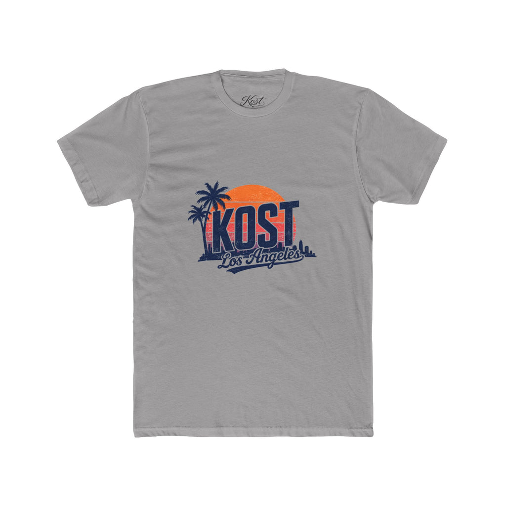 Los Angeles Sunset Tee — KOST Palm Tree Graphic