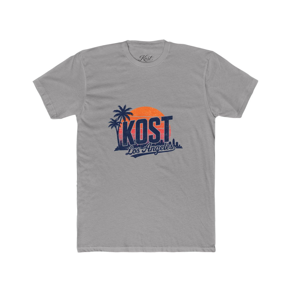 Los Angeles Sunset Tee — KOST Palm Tree Graphic