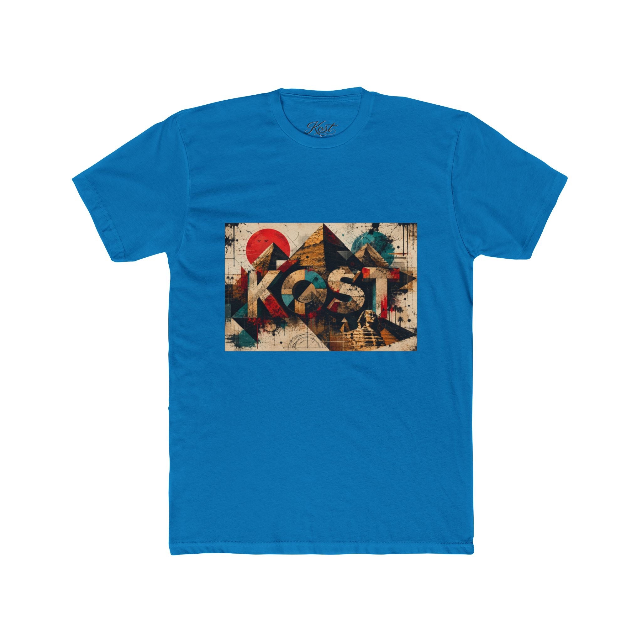 Retro Geometric 'Kost' Graphic Tee