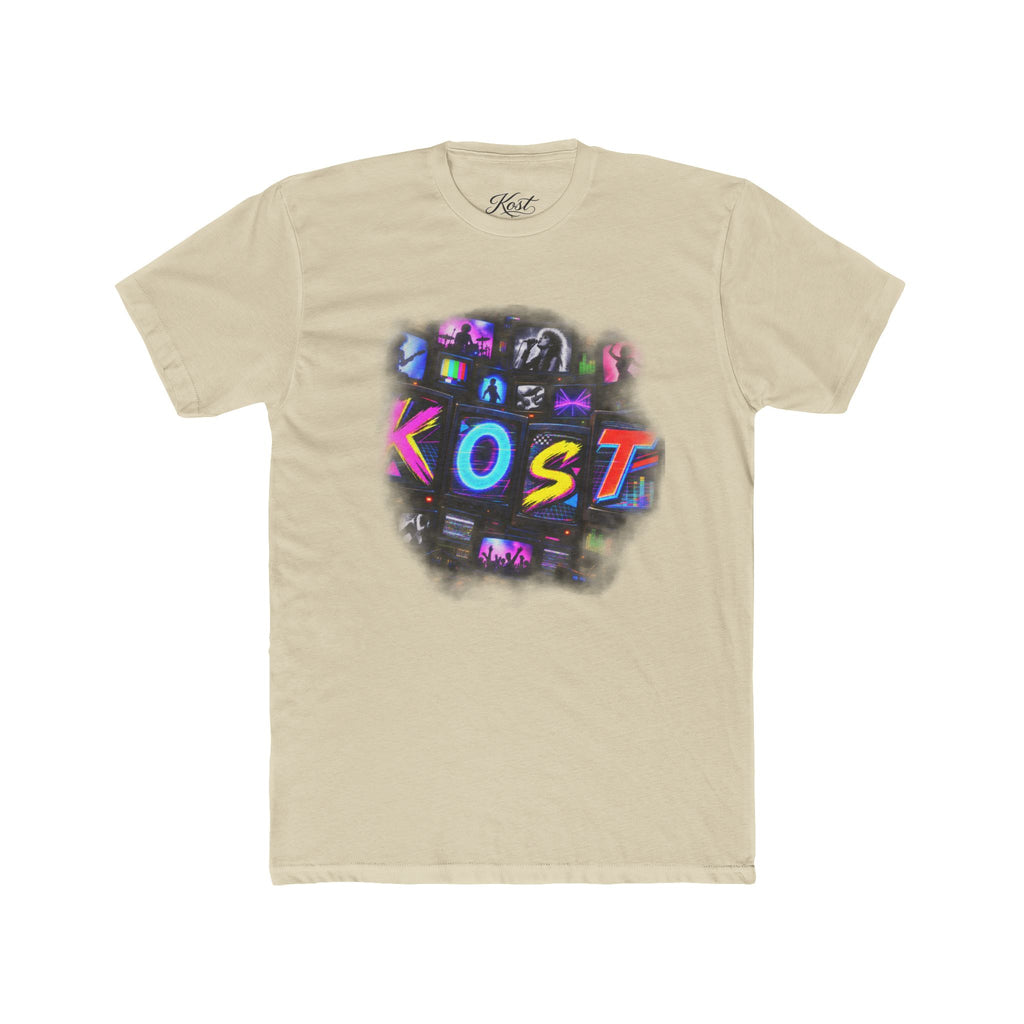 KOSTI Colorful Abstract Graphic T-Shirt