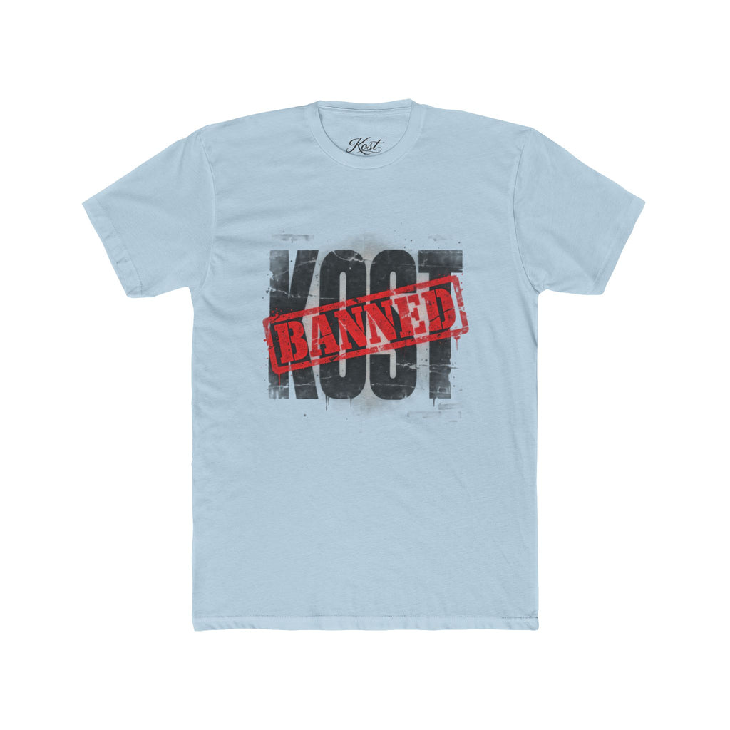 Banned Yoot Graphic Tee — Vintage Stamped Protest T-Shirt