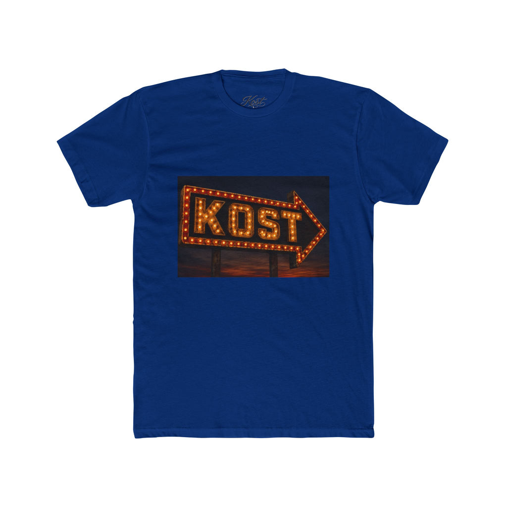 KOST Marquee Arrow Tee — Vintage Neon Sign Graphic T-Shirt
