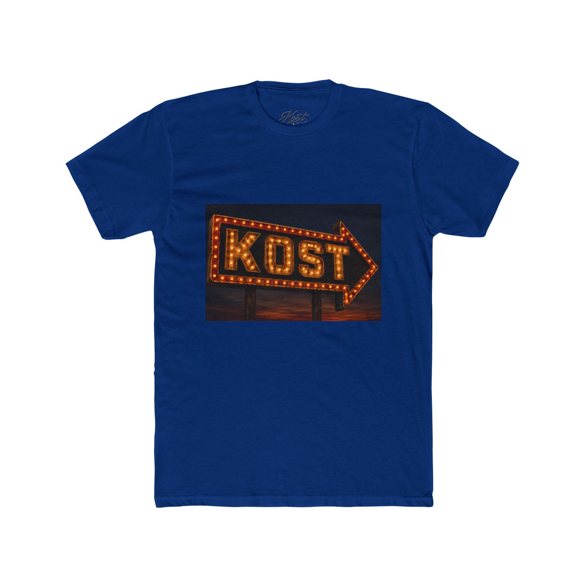 KOST Marquee Arrow Tee — Vintage Neon Sign Graphic T-Shirt