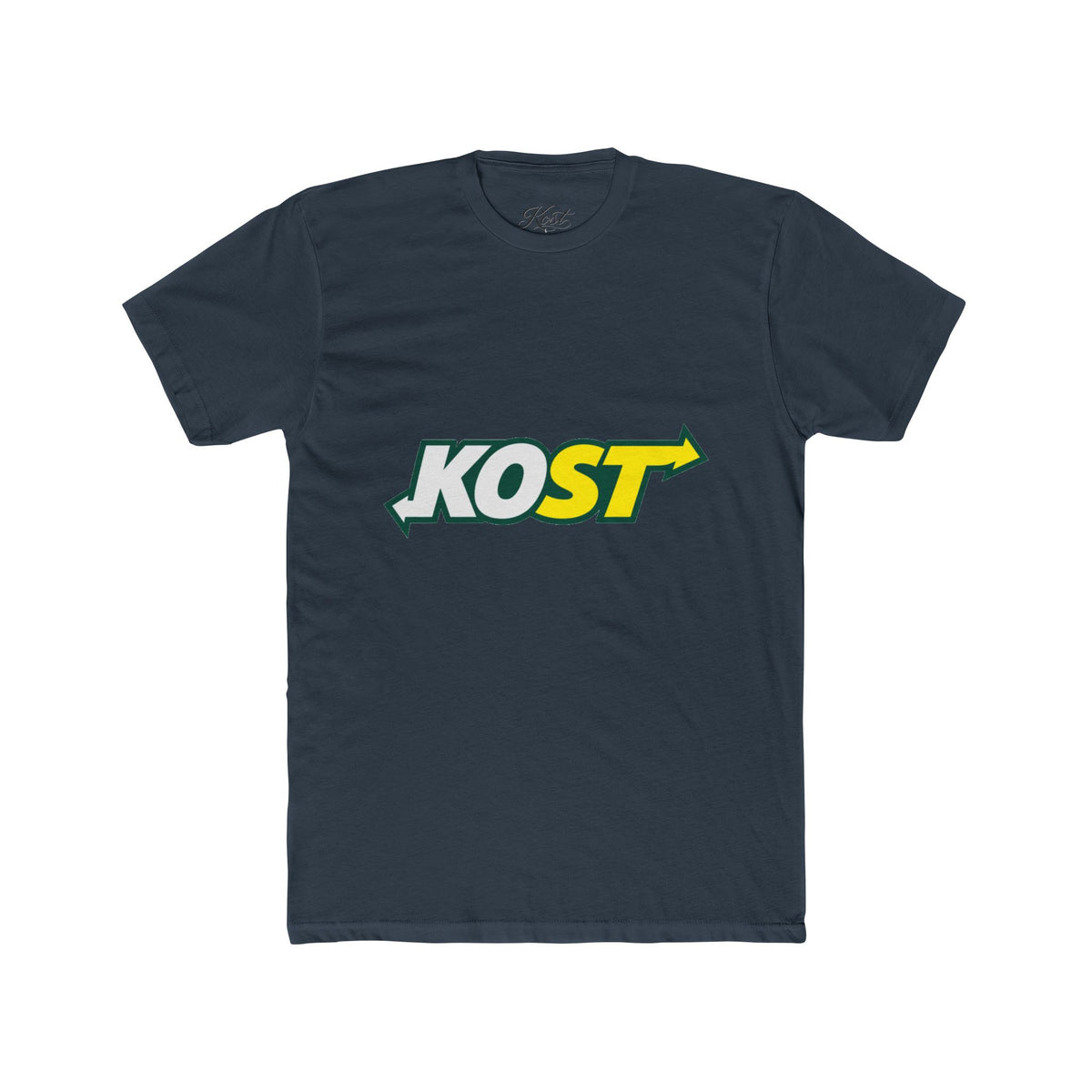 KOST Arrow Logo Tee — Retro Sports-Style Graphic T-Shirt