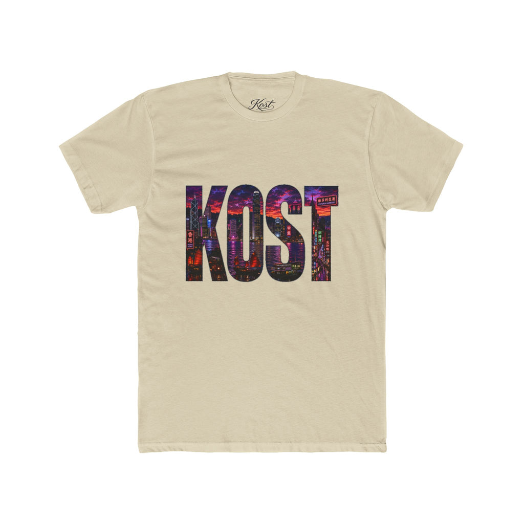 KOST Cityscape Graphic Tee — Bold Urban Lettering T‑Shirt