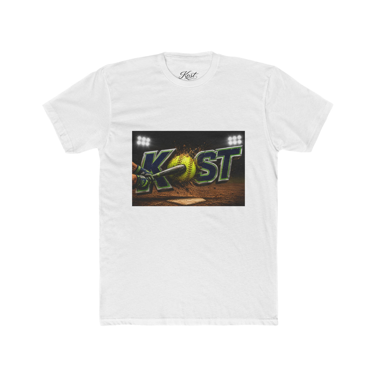 Kost Baseball Graphic Tee — Vintage Stadium Logo T‑Shirt