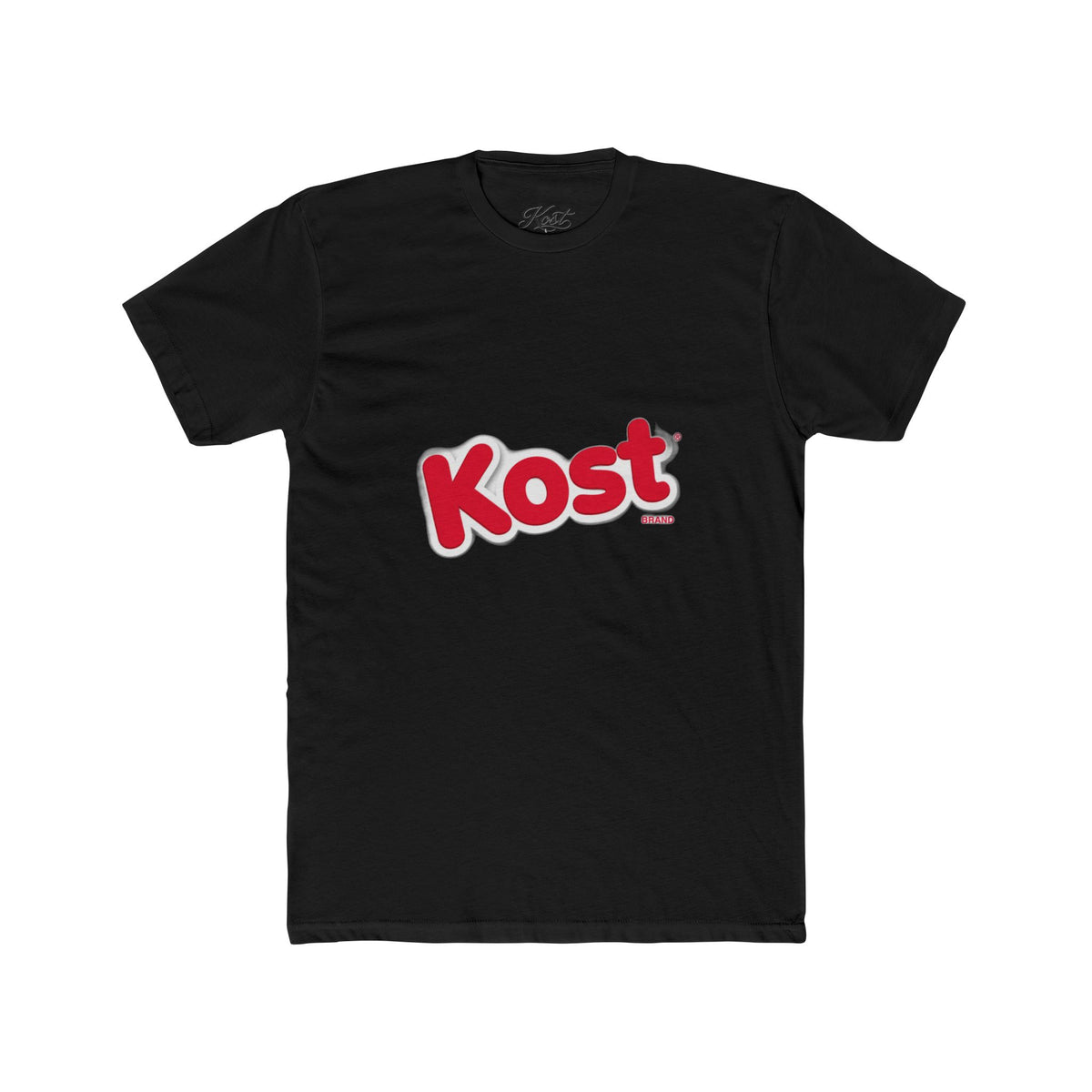 Kost Logo Tee — Retro Red Graphic T-Shirt