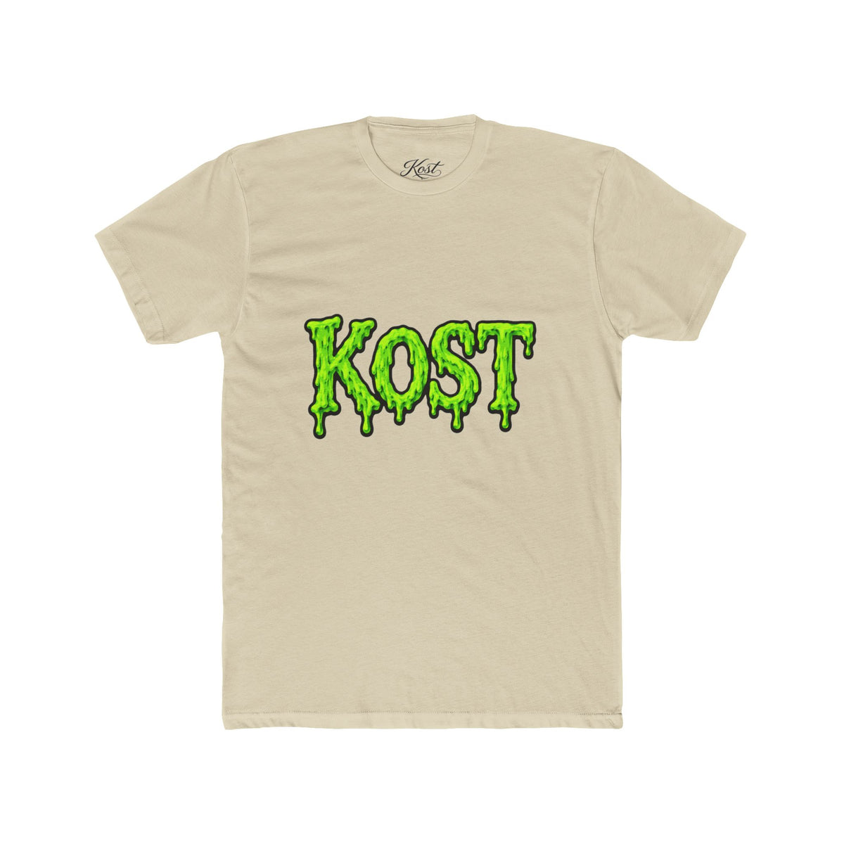KOST Drip Logo Tee — Slim-Fit Graphic Cotton T-Shirt