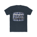 KOSTI Blue Ornamental Graphic T-Shirt
