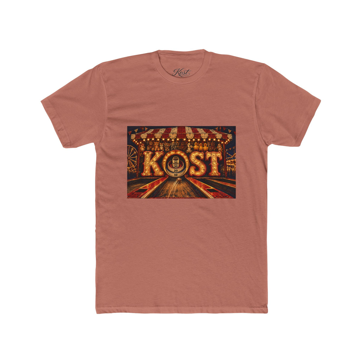 KOST Retro Psychedelic Graphic T-Shirt