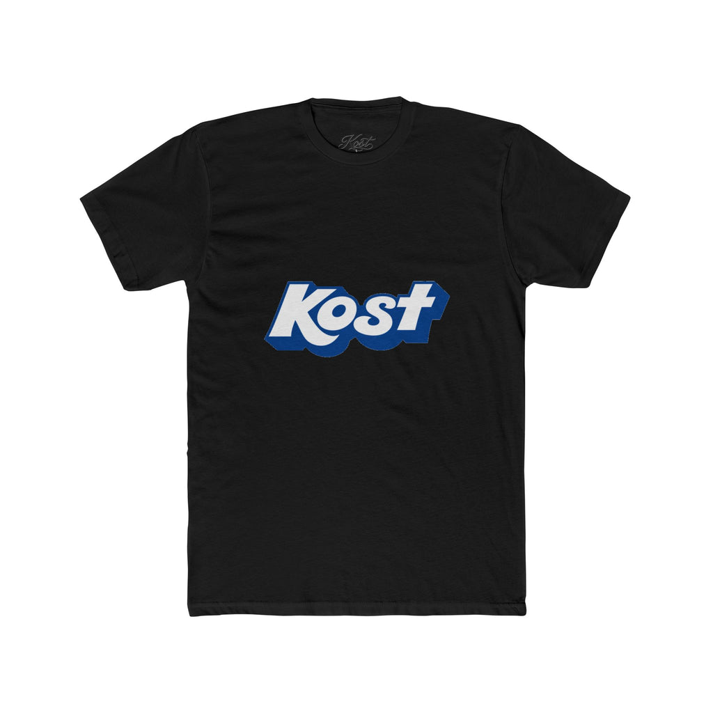 Kost Retro Logo Tee — Vintage Blue Graphic T-Shirt