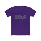 Minimalist V-Neck Optical Illusion T-Shirt