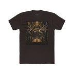 Mystic Eye 'Lost' Graphic Tee — Occult Symbolism, Book & Pyramid Art