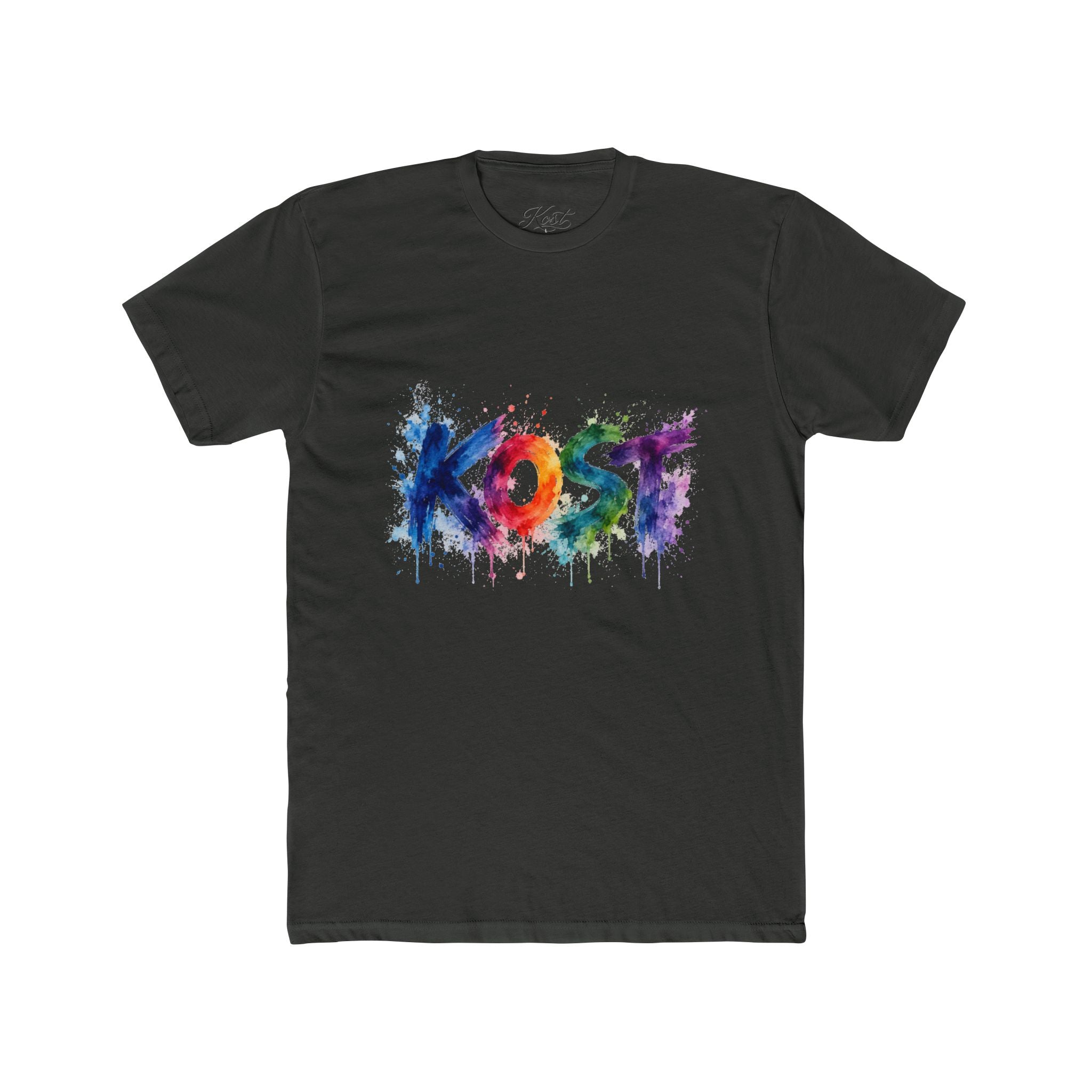 KOST Color Splash Tee — Rainbow Paint Drip Graphic T-Shirt