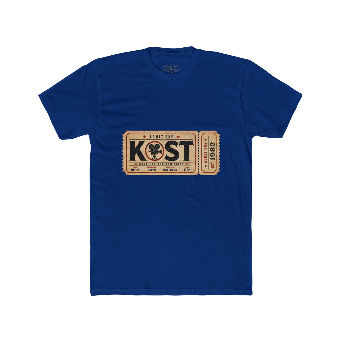 KØST Retro Ticket Graphic T-Shirt