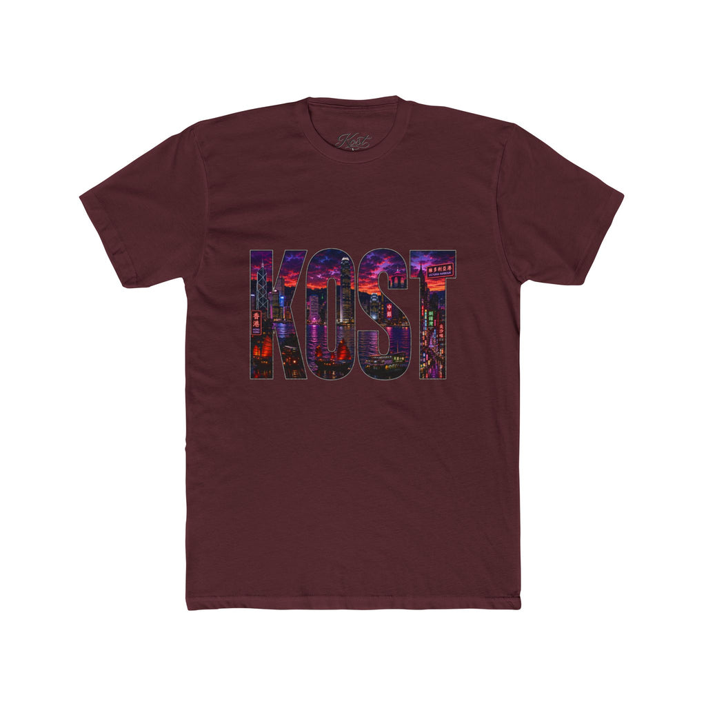 KOST Cityscape Graphic Tee — Bold Urban Lettering T‑Shirt