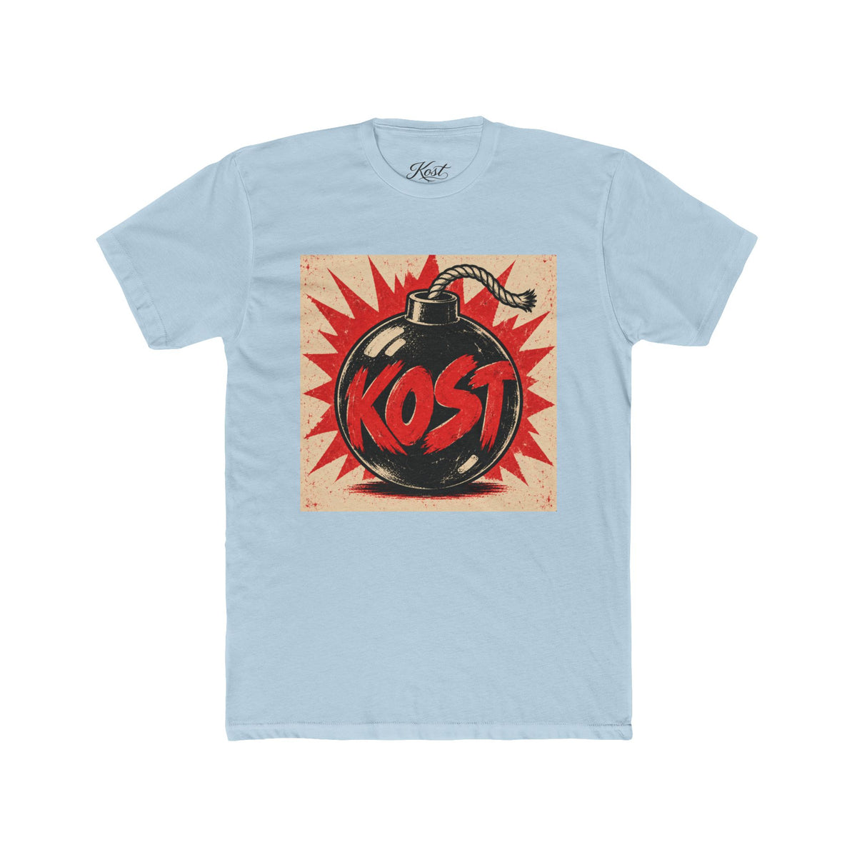 KOST Bomb Graphic Tee — Retro Explosive Band Shirt