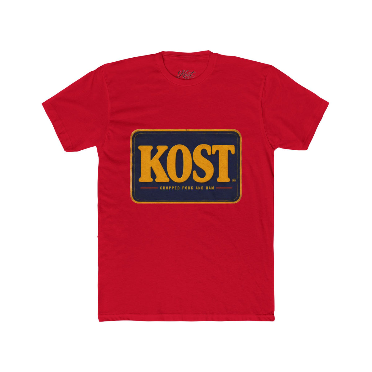 KOST Retro Logo Tee — Vintage Block Letter Graphic T-Shirt