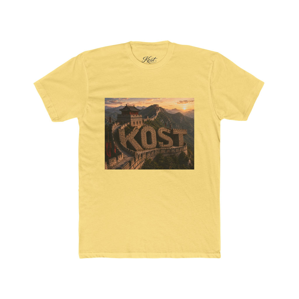 KOST Mountain Scenic Graphic Tee — Vintage Sunset Landscape T-Shirt
