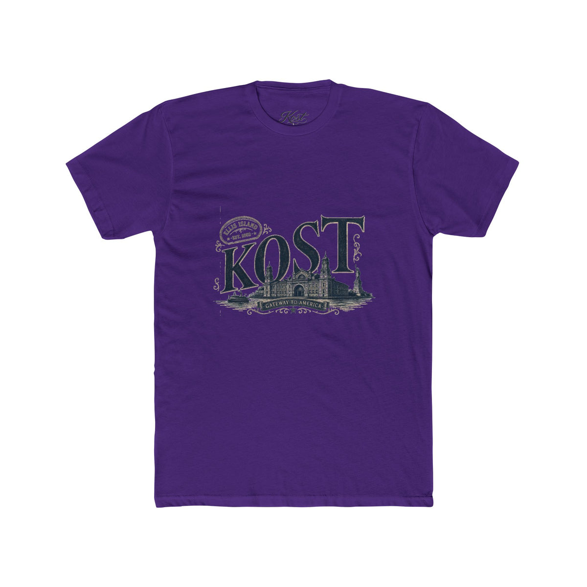 Kost Cityscape Tee — Vintage Architectural Graphic T‑Shirt
