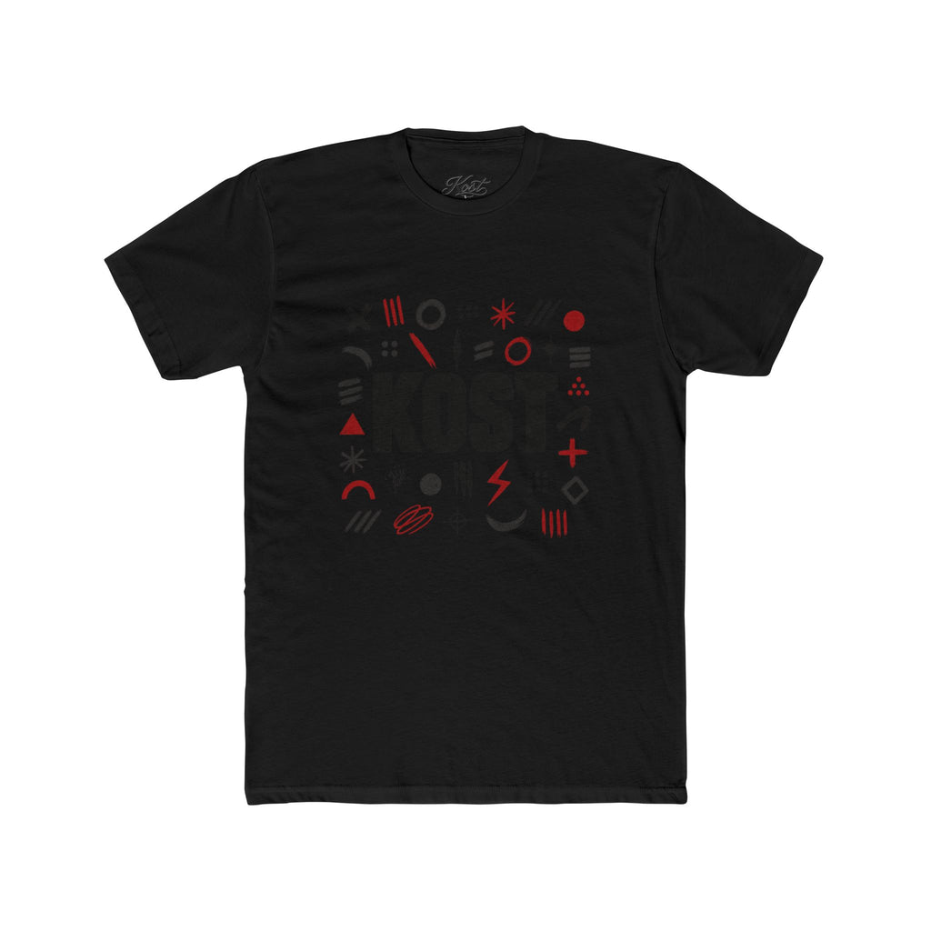 KOST Graphic Tee — Retro Geometric Logo T‑Shirt