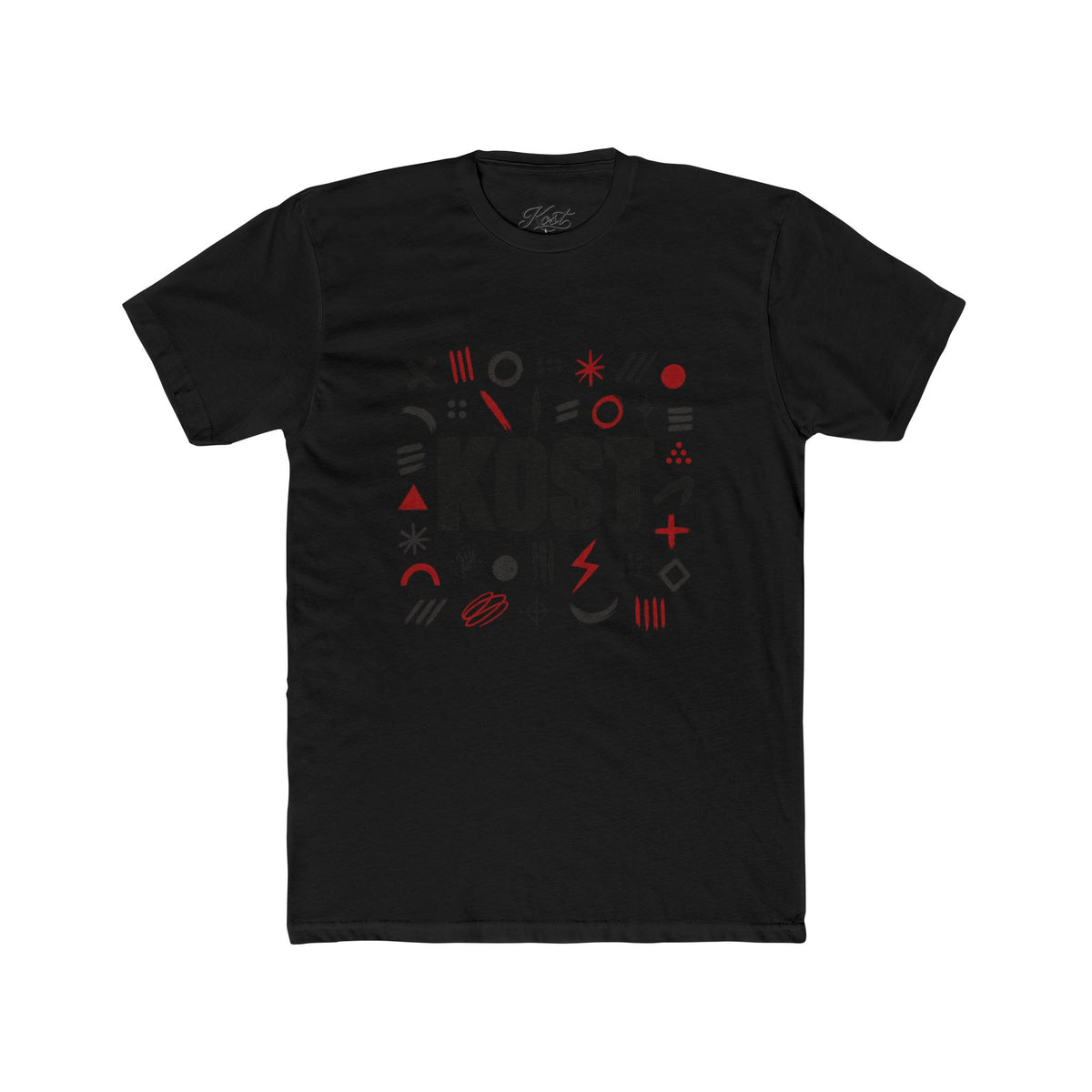 KOST Graphic Tee — Retro Geometric Logo T‑Shirt