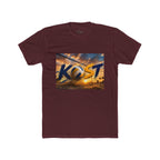 KOST Sunset Palm Tee — Vintage Radio Call Letters Beach T-Shirt
