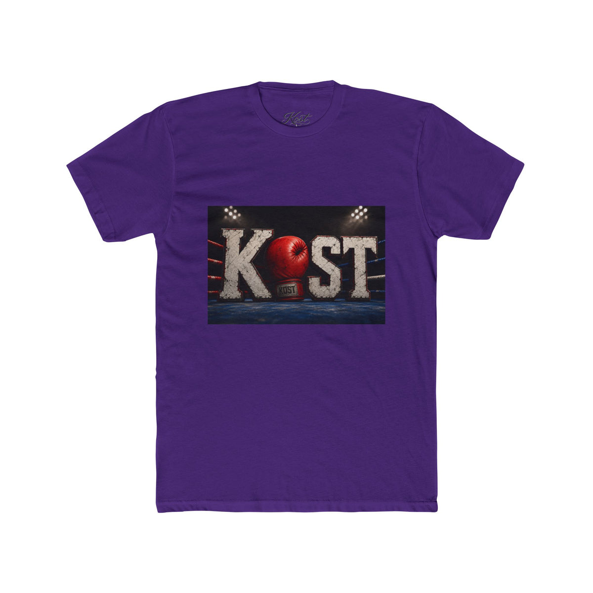 Boxing Ring 'KOST' Graphic Tee — Vintage Fight Night T-Shirt