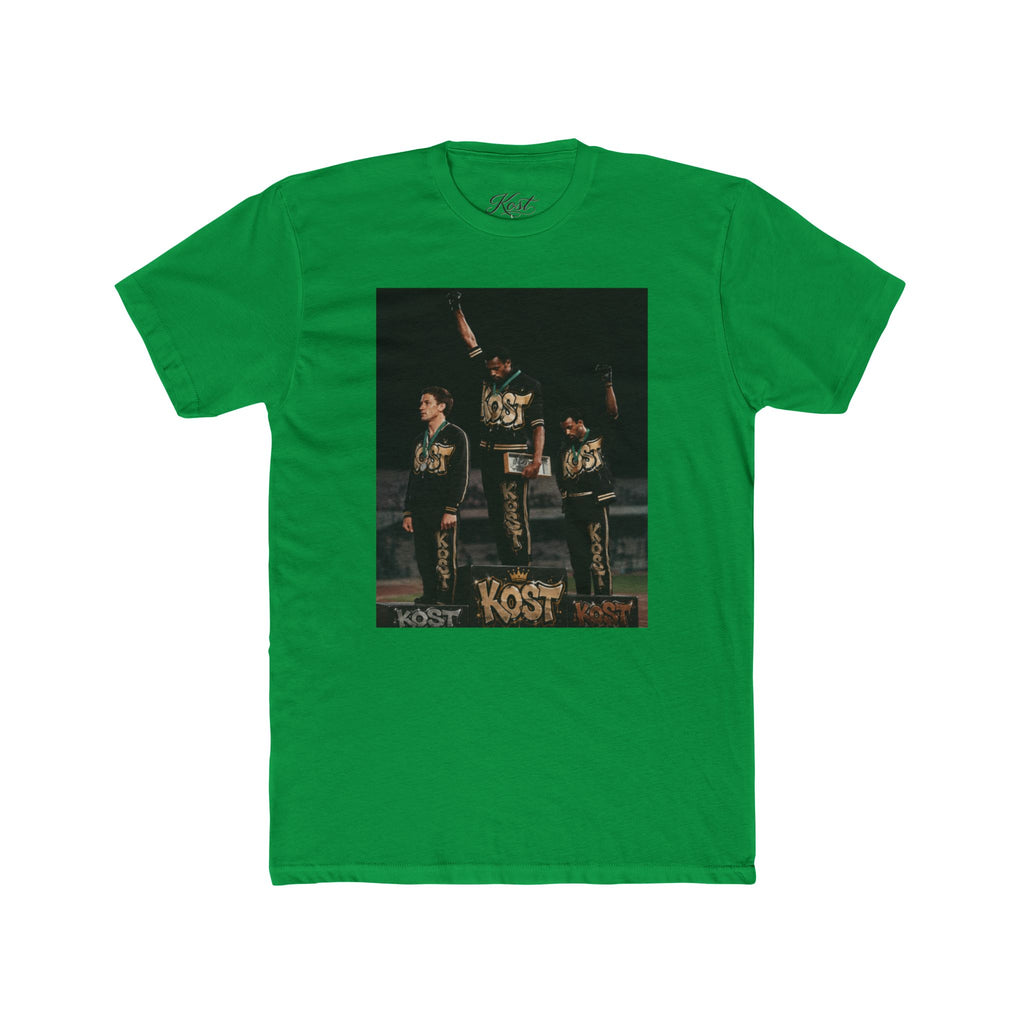 Vintage Band Photo Tee — KOST Crew Portrait Graphic T-Shirt