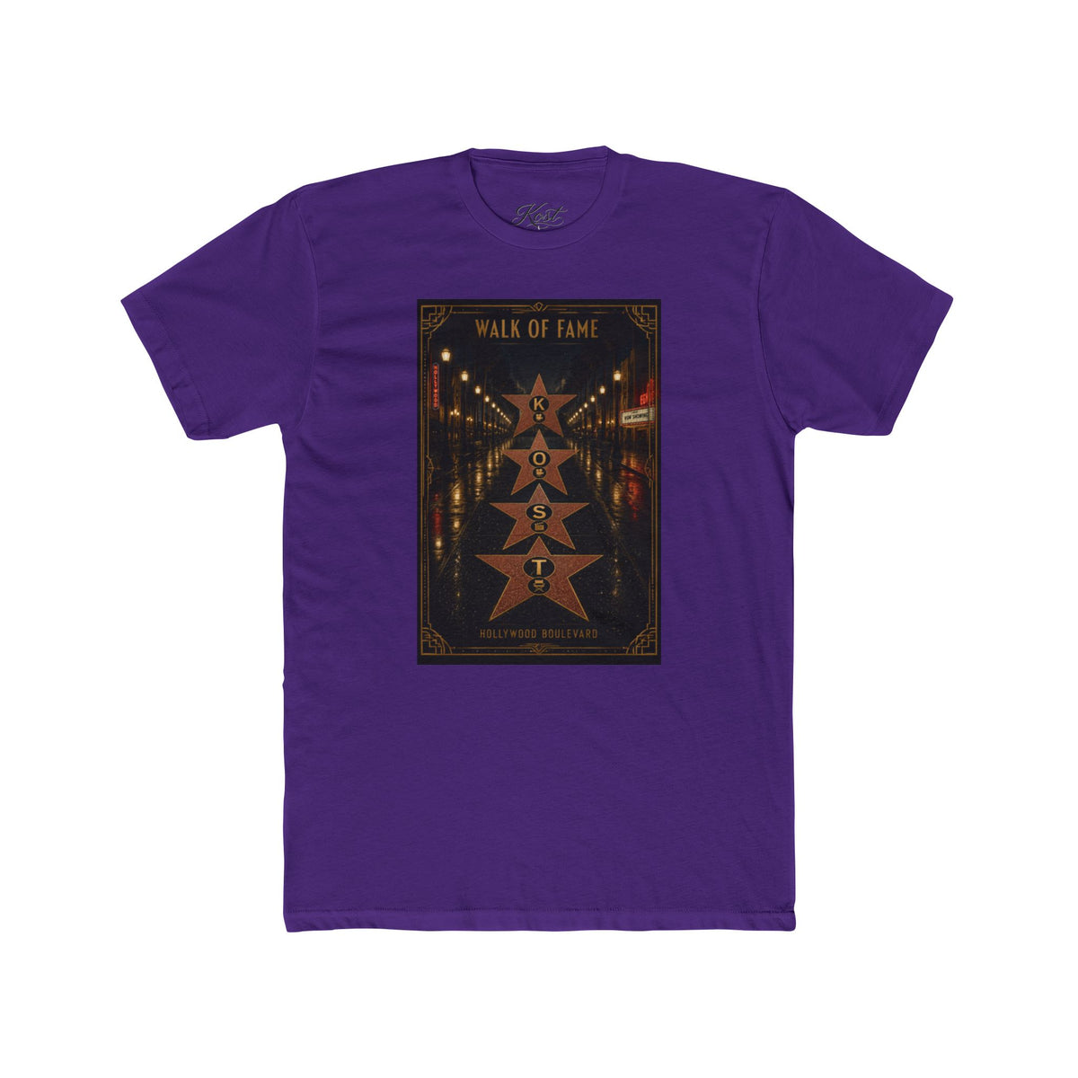 Walk of Fame Graphic Tee – Vintage Hollywood Star Design