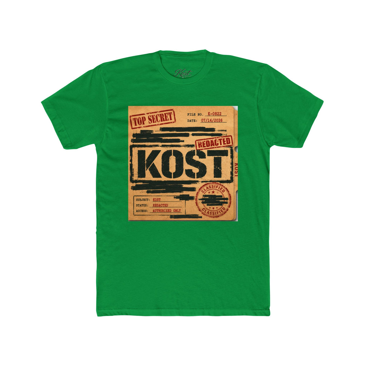KOST Vintage Top Secret Stamp Tee