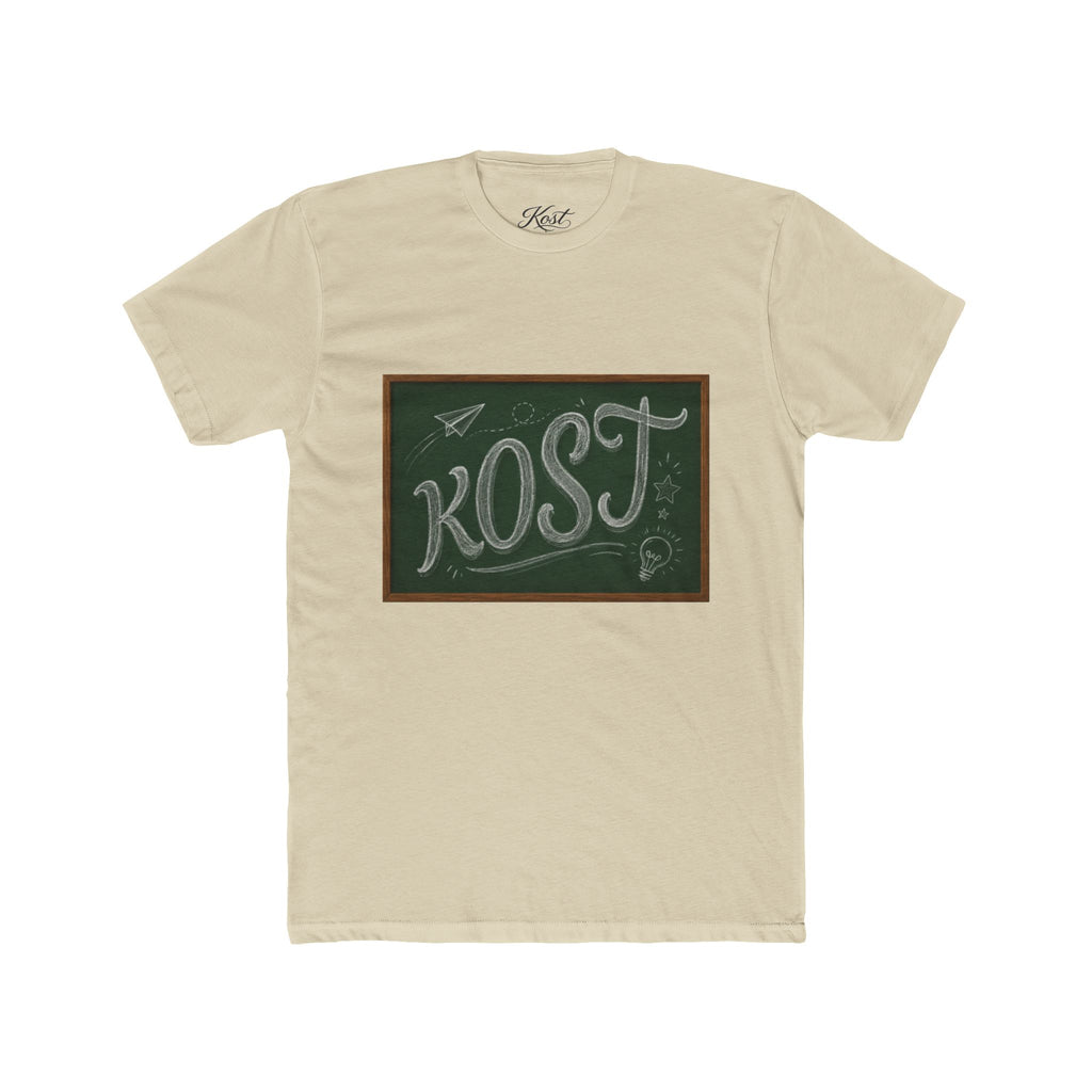 Chalkboard 'ROST' Graphic Tee — Retro School Vibe Shirt