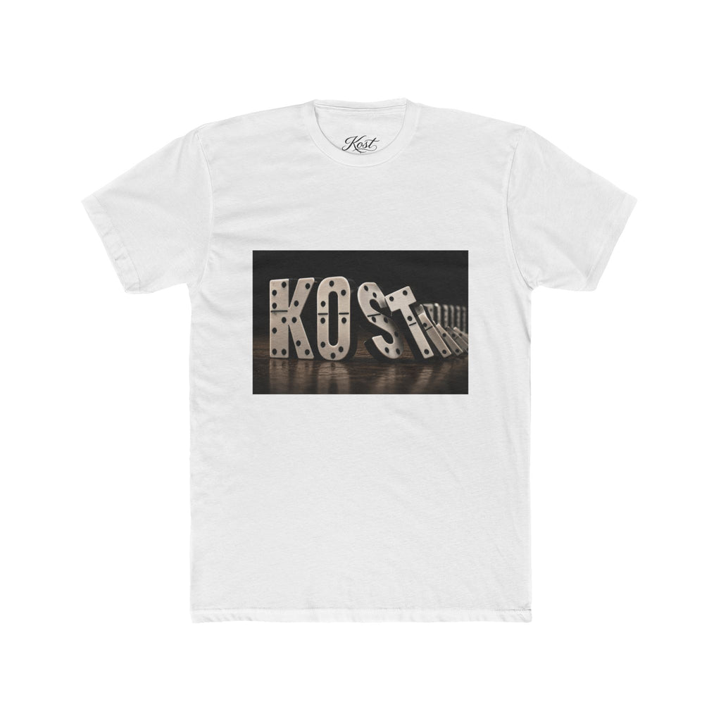 Retro Marquee 'KOS' Graphic Tee — Vintage Sign Lettering T-Shirt