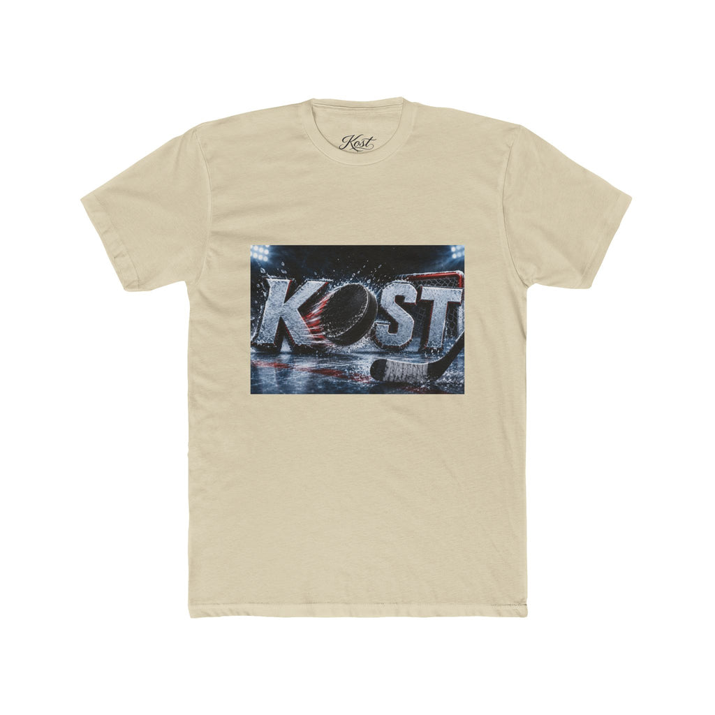 KOST Distressed Retro Logo Tee — Vintage Skate/Streetwear Graphic T-Shirt