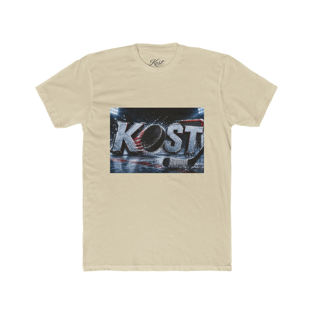 KOST Distressed Retro Logo Tee — Vintage Skate/Streetwear Graphic T-Shirt
