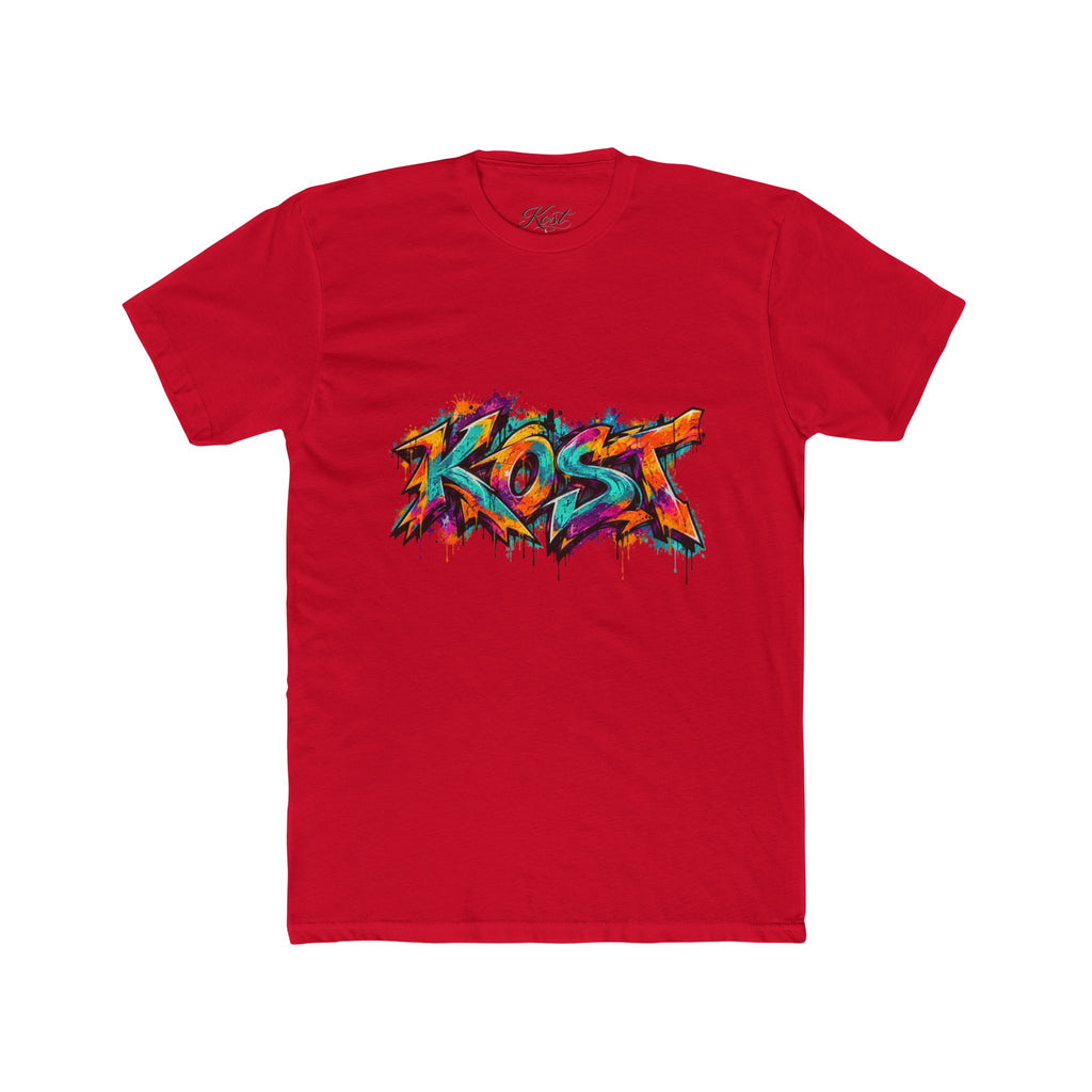 Graffiti 'Kost' Crew T-Shirt — Colorful Street Art Tee