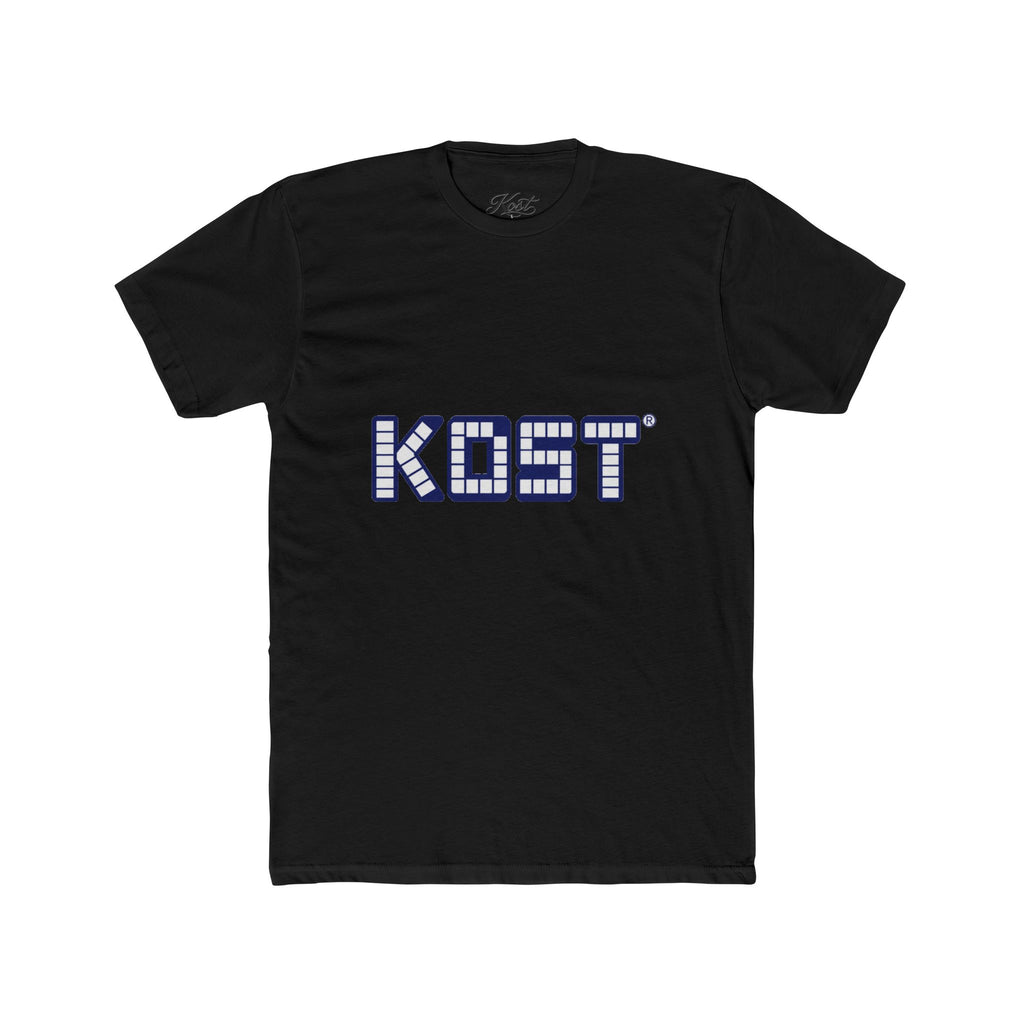KOST® Retro Grid Logo Tee - Graphic Cotton T-Shirt