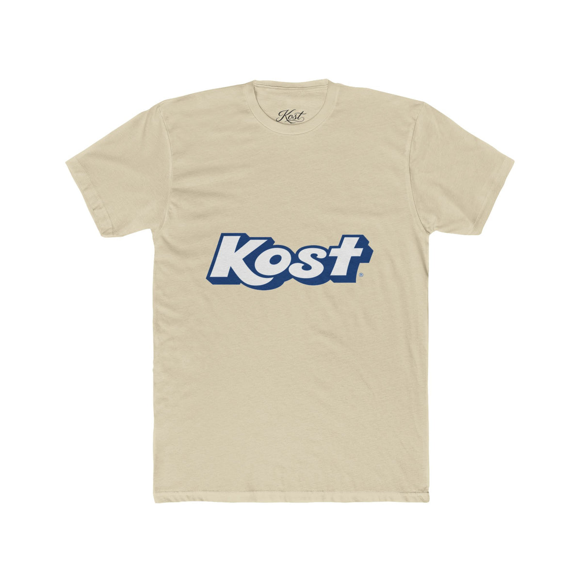 Kost Retro Logo Tee — Vintage Script Graphic T-Shirt