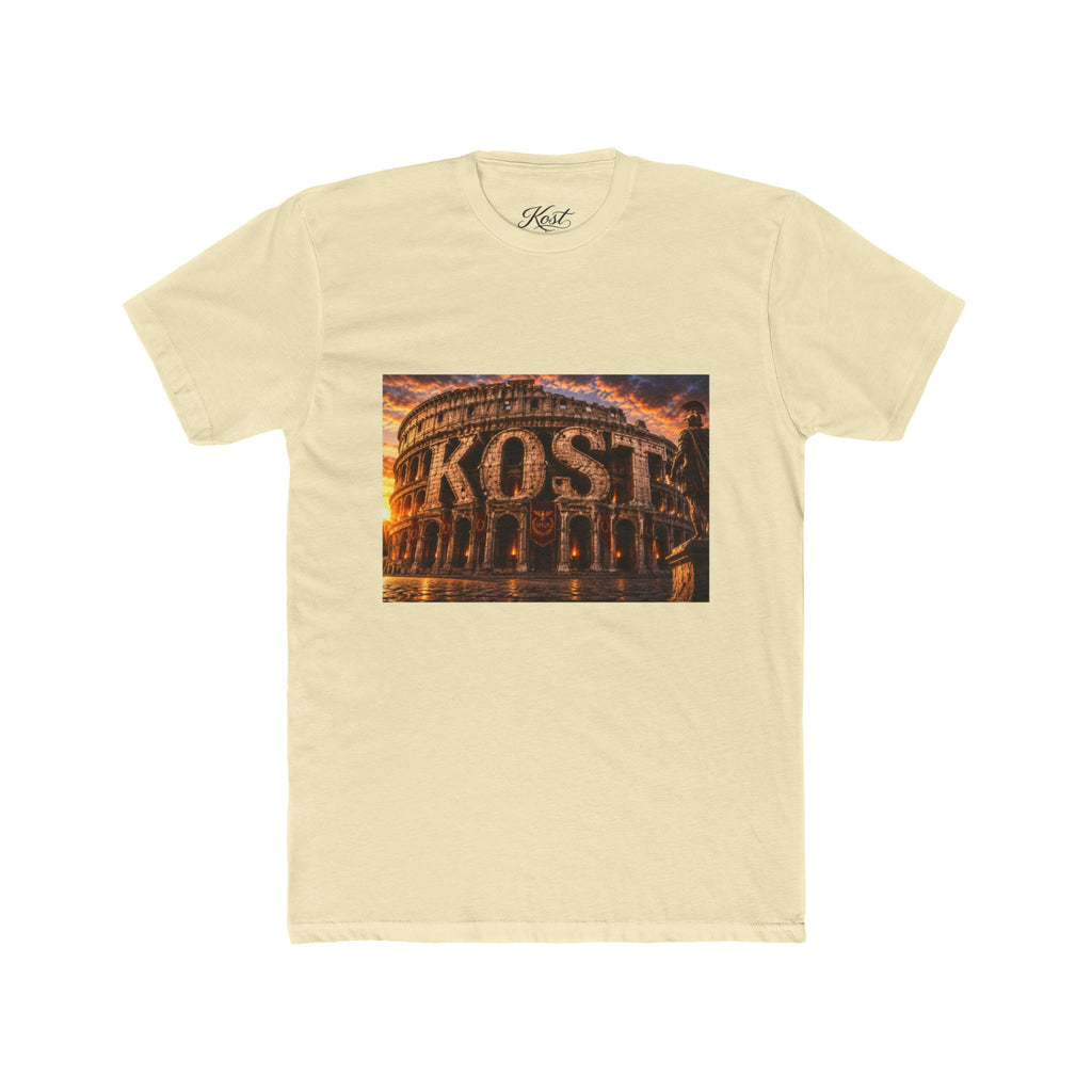 KOST Coliseum Graphic Tee — Vintage Roman Architecture Sunset T-Shirt
