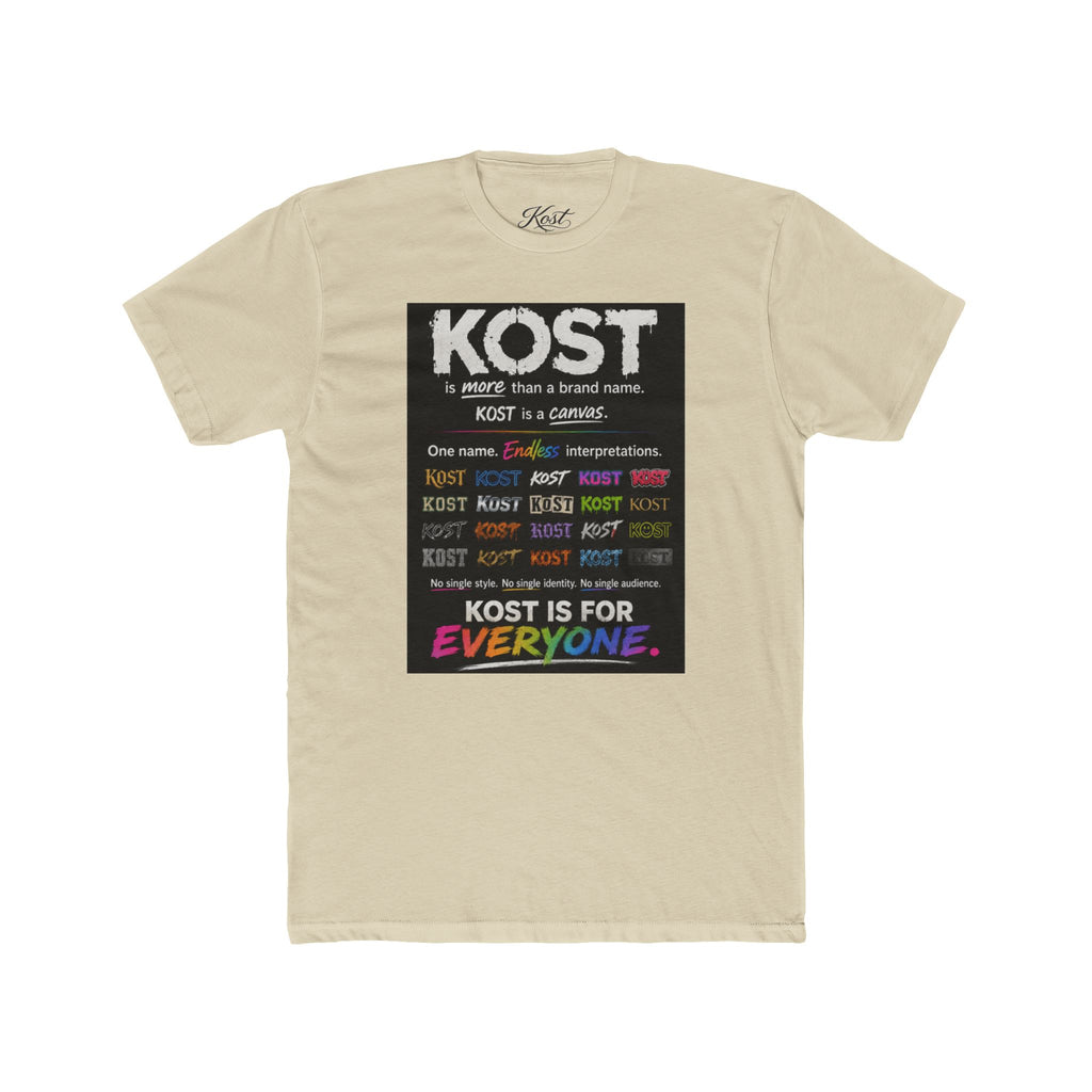 Unisex Cotton Crew Tee